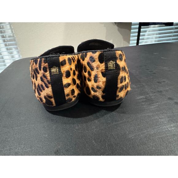 Birdies Calf Hair Leopard Print Classic Flats Size 6.5 - Picture 2 of 12